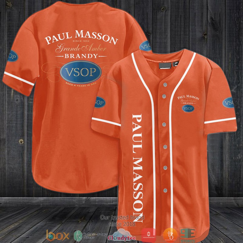 Paul Masson Brandy Baseball Jersey