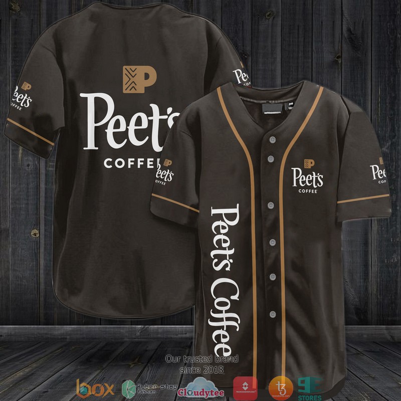 Peets Coffee Baseball Jersey Shirt