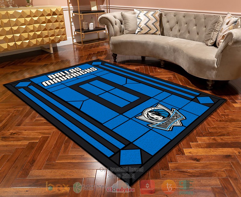 Personalized Dallas Mavericks custom Area Rug 1