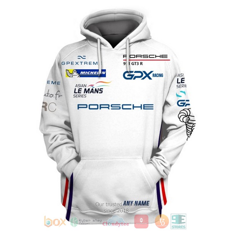 NEW Personalized GPX Martini Racing Porsche custom 3D shirt, hoodie 3 Personalized GPX Martini Racing Porsche custom 3D shirt hoodie 1 2