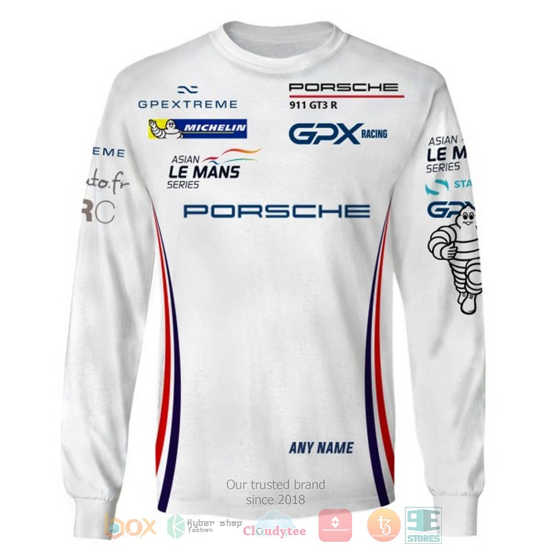NEW Personalized GPX Martini Racing Porsche custom 3D shirt, hoodie 5 Personalized GPX Martini Racing Porsche custom 3D shirt hoodie 1 2 3 4
