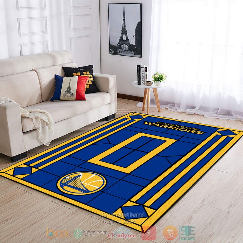 HOT Personalized Golden State Warriors custom Area Carpet 5 Personalized Golden State Warriors custom Area Rug 1 2 3 4