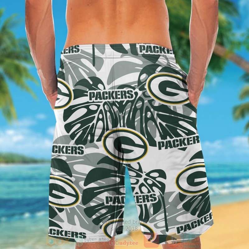 HOT Personalized Green Bay Packers tropical plants custom hawaiian shirt and shorts 6 Personalized Green Bay Packers tropical plants custom hawaiian shirt and shorts 1 2 3 4 5