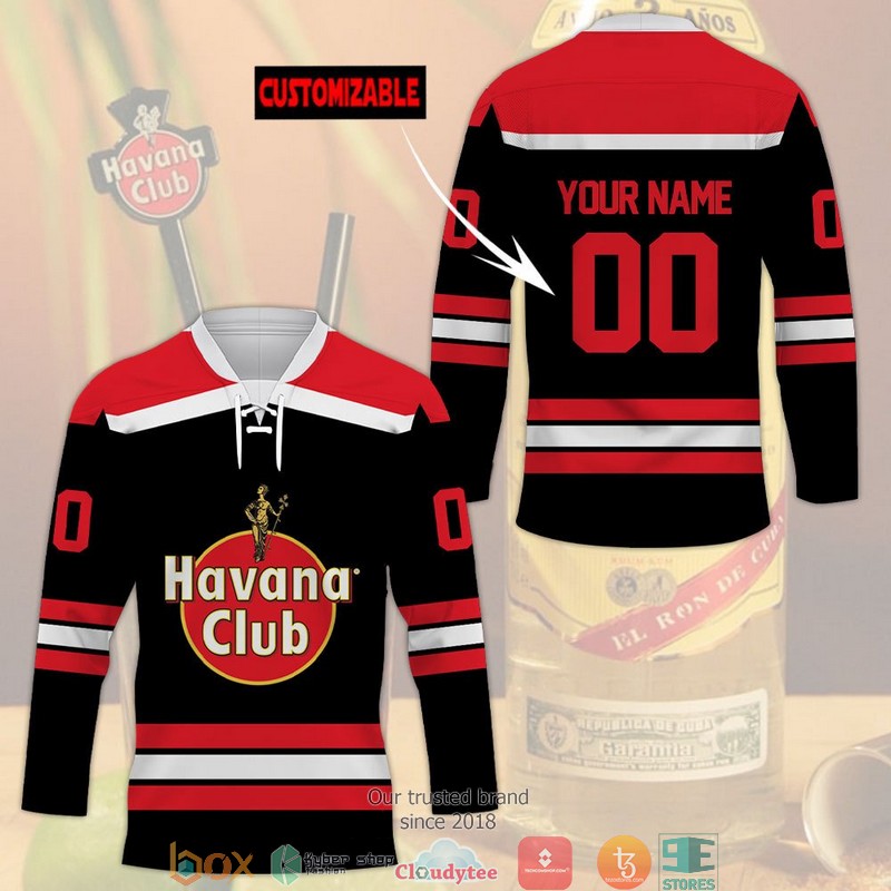 Personalized Havana Club Hockey Jersey Shirt
