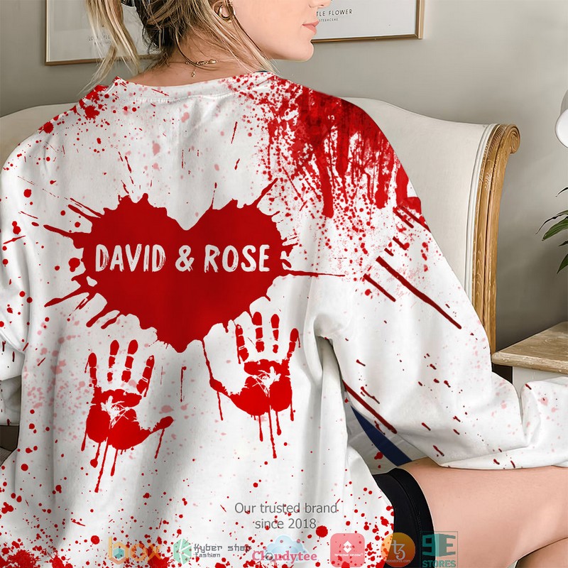 Personalized Horror Couple Till Your Unsolvable Murder Do Us Part 3d shirt hoodie 1 2