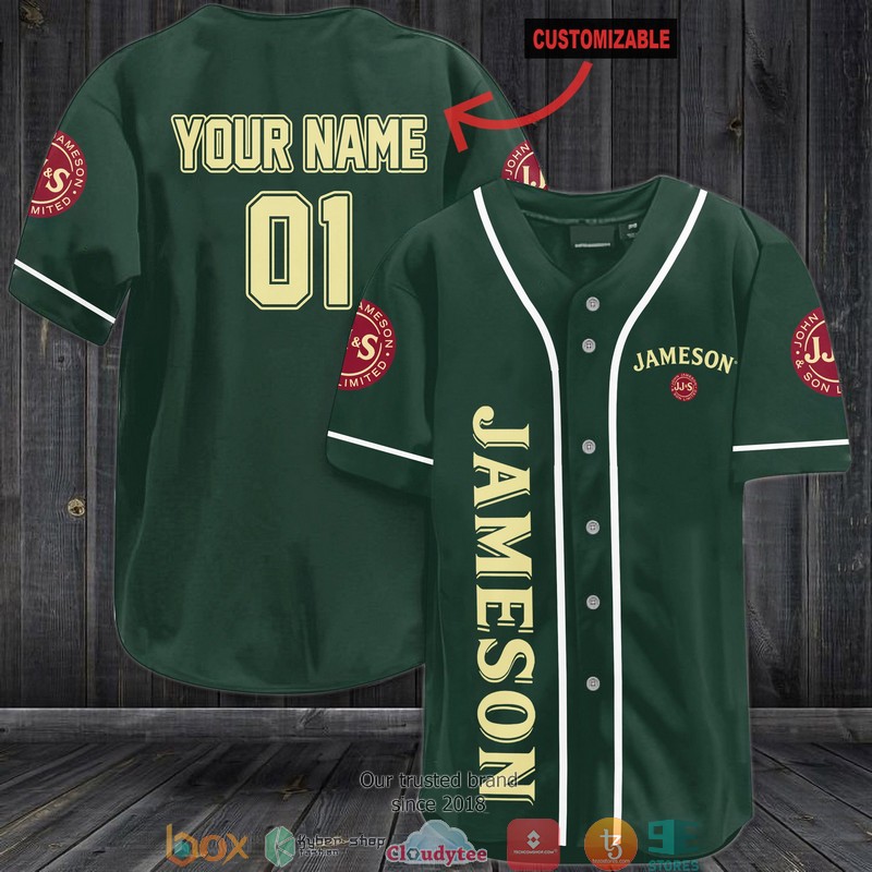 Personalized Jameson Baseball Jersey Shirt