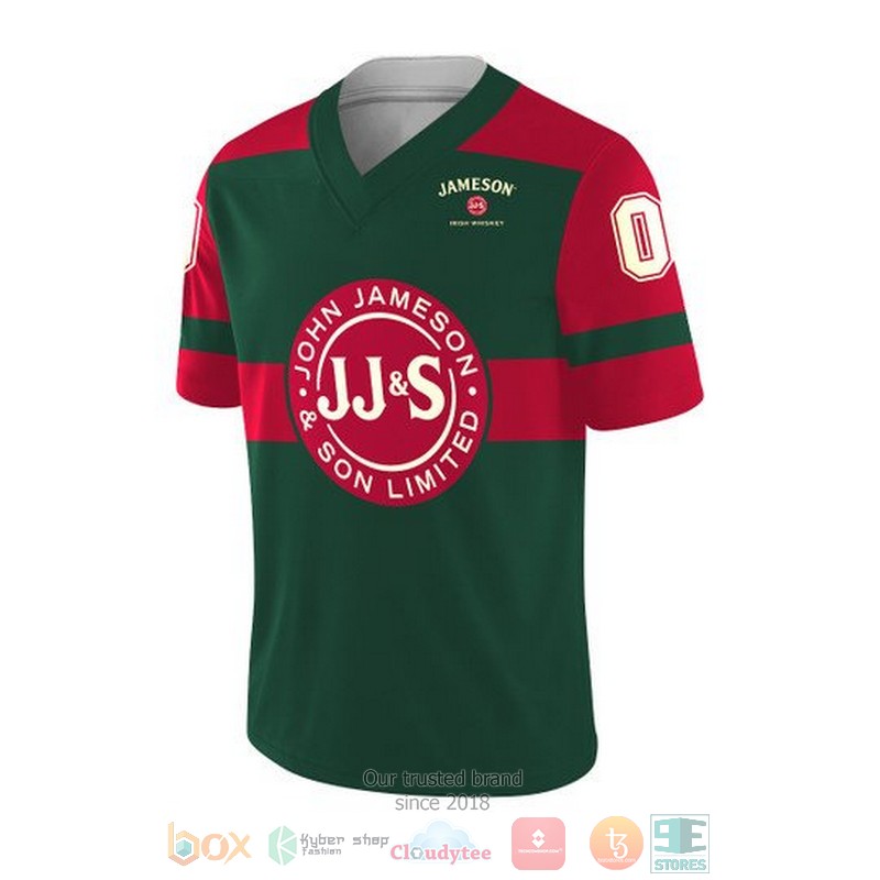 NEW Personalized John Jameson custom football jersey 2 Personalized John Jameson custom football jersey 1