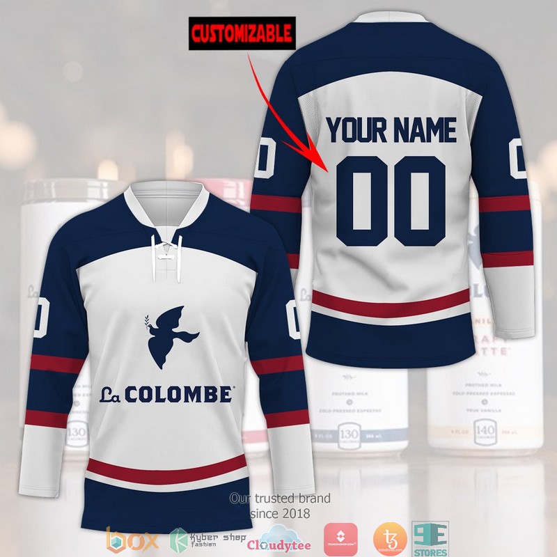 Personalized La Colombe Coffee Roasters Hockey Jersey Shirt 3 Personalized La Colombe Coffee Roasters Hockey Jersey Shirt