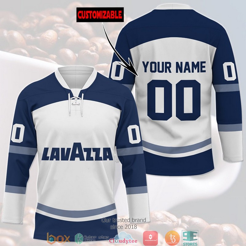 Personalized Lavazza Jersey Hockey Shirt 2 Personalized Lavazza Jersey Hockey Shirt