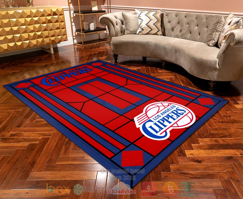 HOT Personalized Los Angeles Clippers custom Area Carpet 5 Personalized Los Angeles Clippers custom Area Rug 1 2 3 4