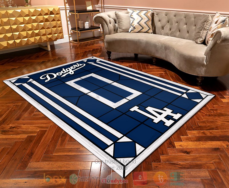 HOT Personalized Los Angeles Dodgers custom Area Carpet 5 Personalized Los Angeles Dodgers custom Area Rug 1 2 3 4