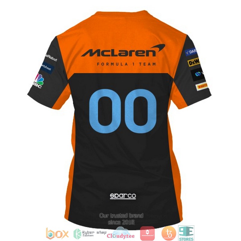Personalized McLaren Racing 3d hoodie shirt 1 2 3 4 5 6 7