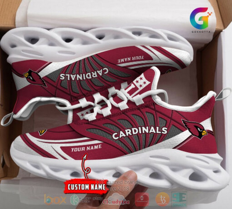 Personalized NFL Arizona Cardinals custom Clunky Max Soul Shoes