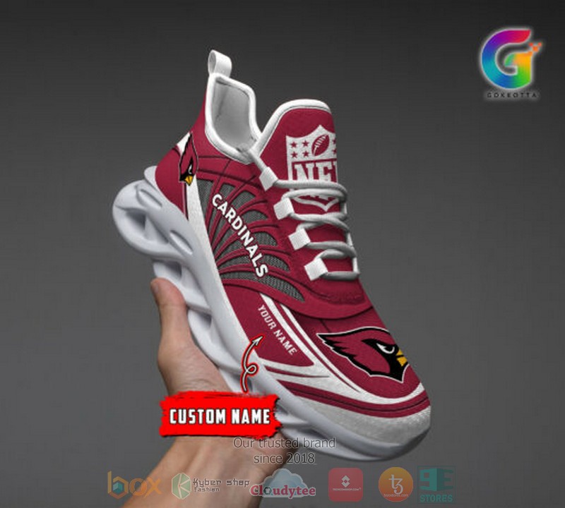 NEW Personalized NFL Arizona Cardinals custom Clunky Max Soul Shoes 3 Personalized NFL Arizona Cardinals custom Clunky Max Soul Shoes 1 2