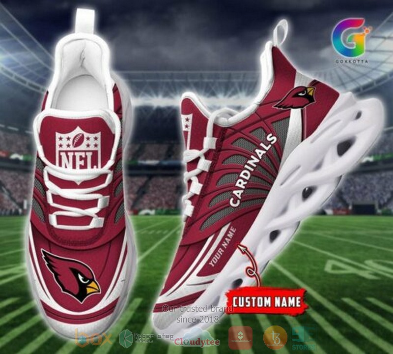 NEW Personalized NFL Arizona Cardinals custom Clunky Max Soul Shoes 4 Personalized NFL Arizona Cardinals custom Clunky Max Soul Shoes 1 2 3