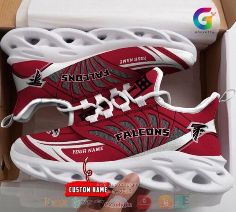 NEW Personalized NFL Atlanta Falcons custom Clunky Max Soul Shoes 11 Personalized NFL Atlanta Falcons custom Clunky Max Soul Shoes