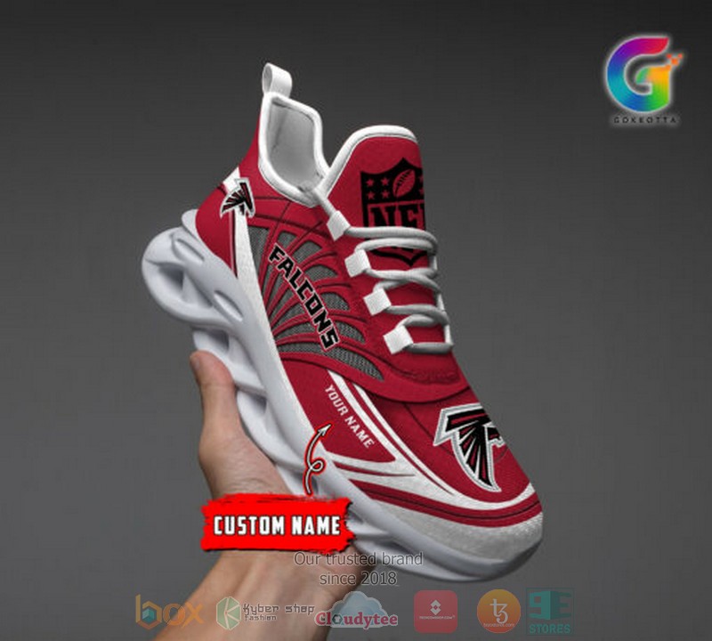 NEW Personalized NFL Atlanta Falcons custom Clunky Max Soul Shoes 3 Personalized NFL Atlanta Falcons custom Clunky Max Soul Shoes 1 2