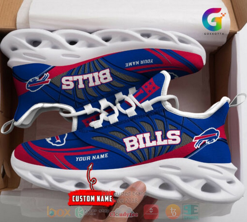 NEW Personalized NFL Buffalo Bills custom Clunky Max Soul Shoes 10 Personalized NFL Buffalo Bills custom Clunky Max Soul Shoes