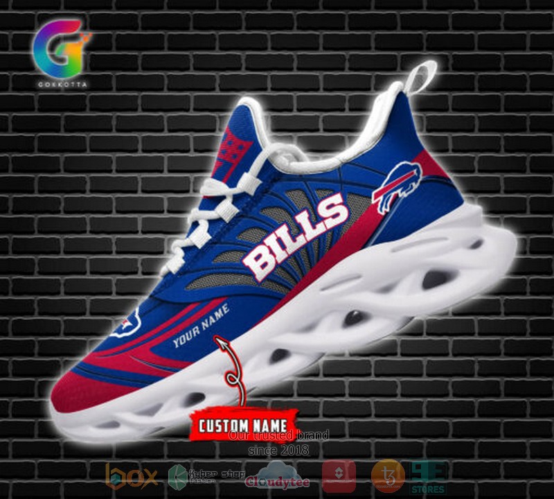 Personalized NFL Buffalo Bills custom Clunky Max Soul Shoes 1 2 3 4