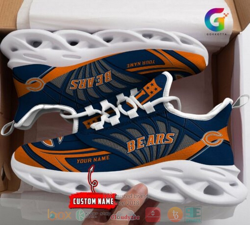 Personalized NFL Chicago Bears custom Clunky Max Soul Shoes