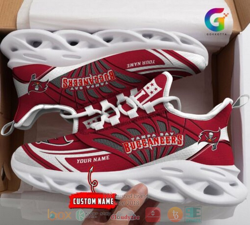 Personalized NFL Tampa Bay Buccaneers custom Clunky Max Soul Shoes