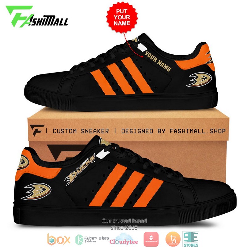 Personalized NHL Anaheim Ducks Stan Smith Low Top Shoes