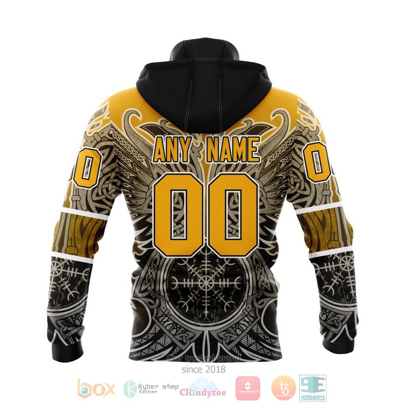 Personalized NHL Boston Bruins Norse Viking Symbols 3D shirt hoodie 1 2 3 4