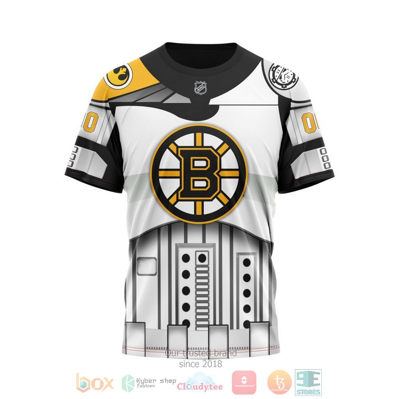 NEW Personalized NHL Boston Bruins Star Wars May The 4th Be With You White 3D shirt, hoodie 8 Personalized NHL Boston Bruins Star Wars May The 4th Be With You White 3D shirt hoodie 1 2 3 4 5 6 7