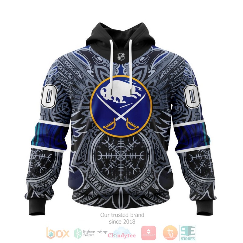 Personalized NHL Buffalo Sabres Norse Viking Symbols 3D shirt hoodie