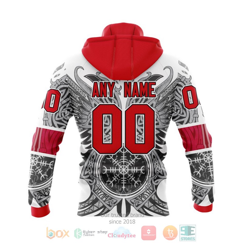 Personalized NHL Calgary Flames Norse Viking Symbols 3D shirt hoodie 1 2 3 4