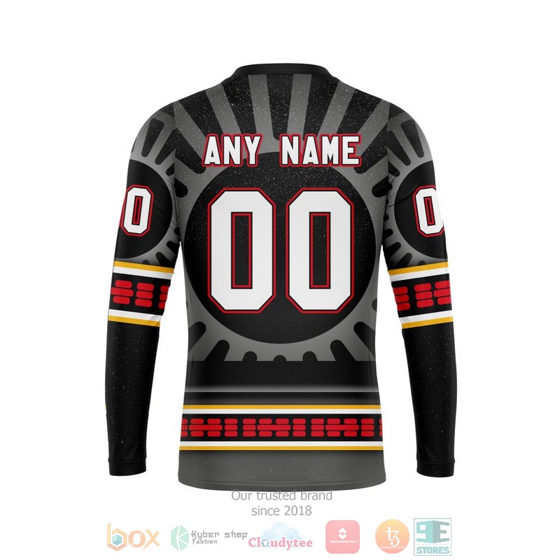 Personalized NHL Calgary Flames Star Wars May The 4th Be With You Black 3D shirt hoodie 1 2 3 4 5 6