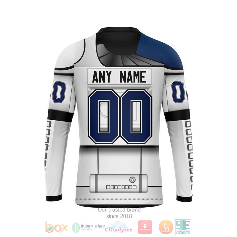 Personalized NHL Columbus Blue Jackets Star Wars May The 4th Be With You White 3D shirt hoodie 1 2 3 4 5 6
