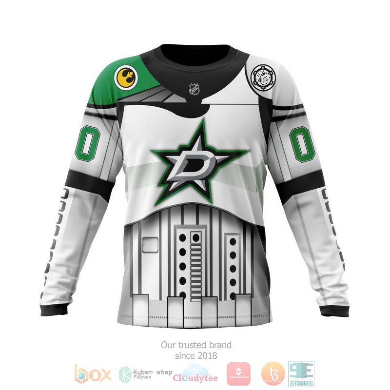 NEW Personalized NHL Dallas Stars Star Wars May The 4th Be With You White 3D shirt, hoodie 6 Personalized NHL Dallas Stars Star Wars May The 4th Be With You White 3D shirt hoodie 1 2 3 4 5