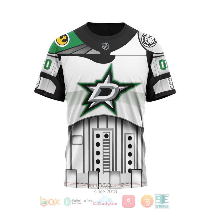 NEW Personalized NHL Dallas Stars Star Wars May The 4th Be With You White 3D shirt, hoodie 8 Personalized NHL Dallas Stars Star Wars May The 4th Be With You White 3D shirt hoodie 1 2 3 4 5 6 7