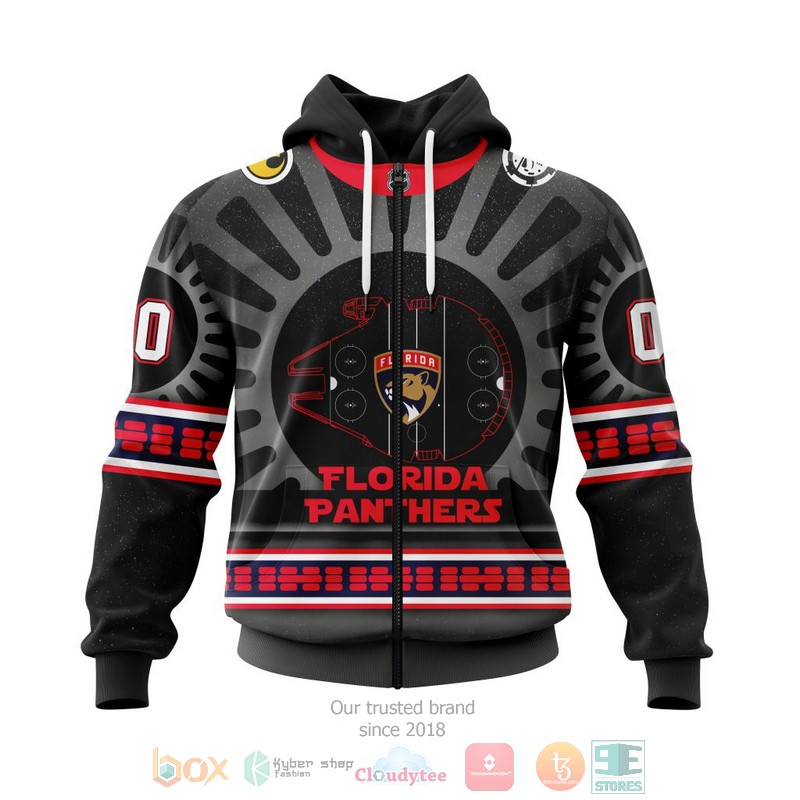 NEW Personalized NHL Florida Panthers Star Wars May The 4th Be With You Black 3D shirt, hoodie 2 Personalized NHL Florida Panthers Star Wars May The 4th Be With You Black 3D shirt hoodie 1