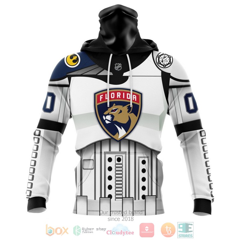 Personalized NHL Florida Panthers Star Wars May The 4th Be With You White 3D shirt hoodie 1 2 3