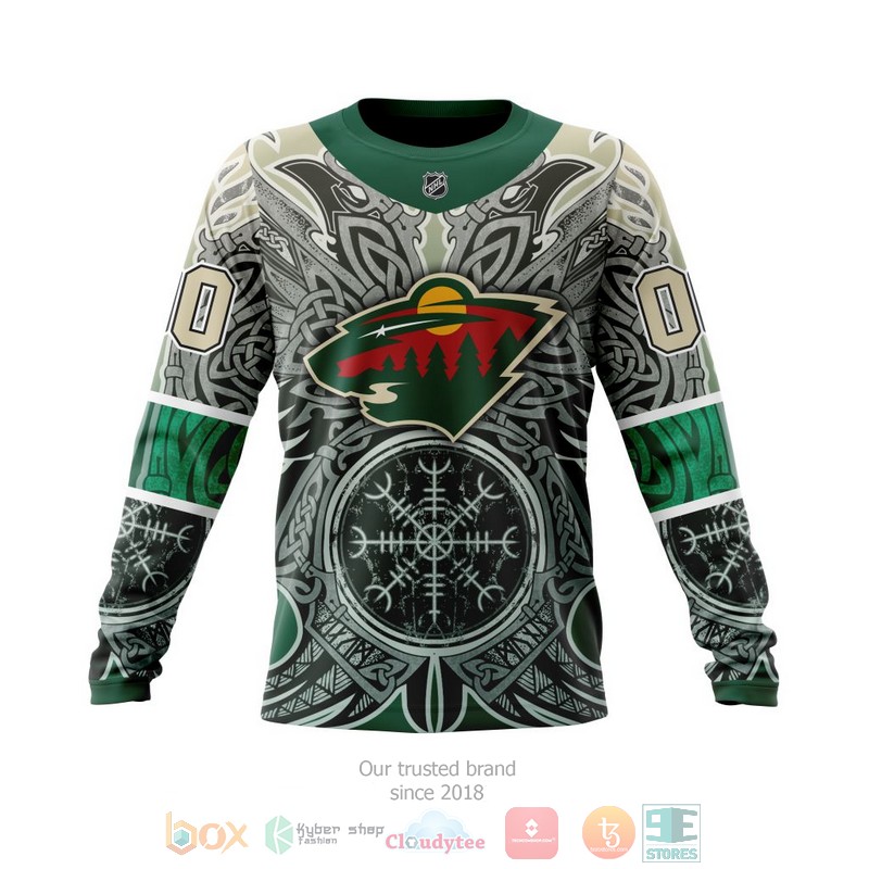 NEW Personalized NHL Minnesota Wild Norse Viking Symbols 3D shirt, hoodie 6 Personalized NHL Minnesota Wild Norse Viking Symbols 3D shirt hoodie 1 2 3 4 5