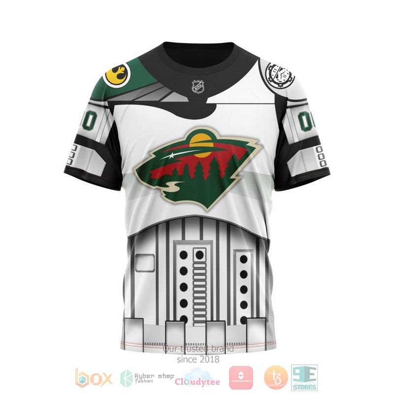 NEW Personalized NHL Minnesota Wild Star Wars May The 4th Be With You White 3D shirt, hoodie 8 Personalized NHL Minnesota Wild Star Wars May The 4th Be With You White 3D shirt hoodie 1 2 3 4 5 6 7