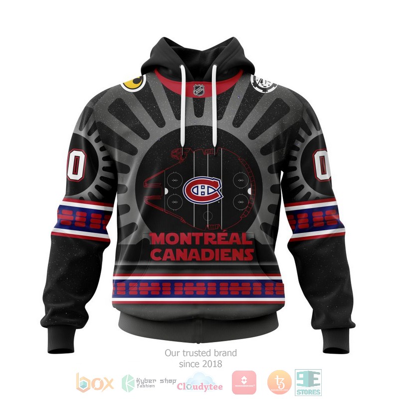 NEW Personalized NHL Montreal Canadiens Star Wars May The 4th Be With You Black 3D shirt, hoodie 2 Personalized NHL Montreal Canadiens Star Wars May The 4th Be With You Black 3D shirt hoodie 1