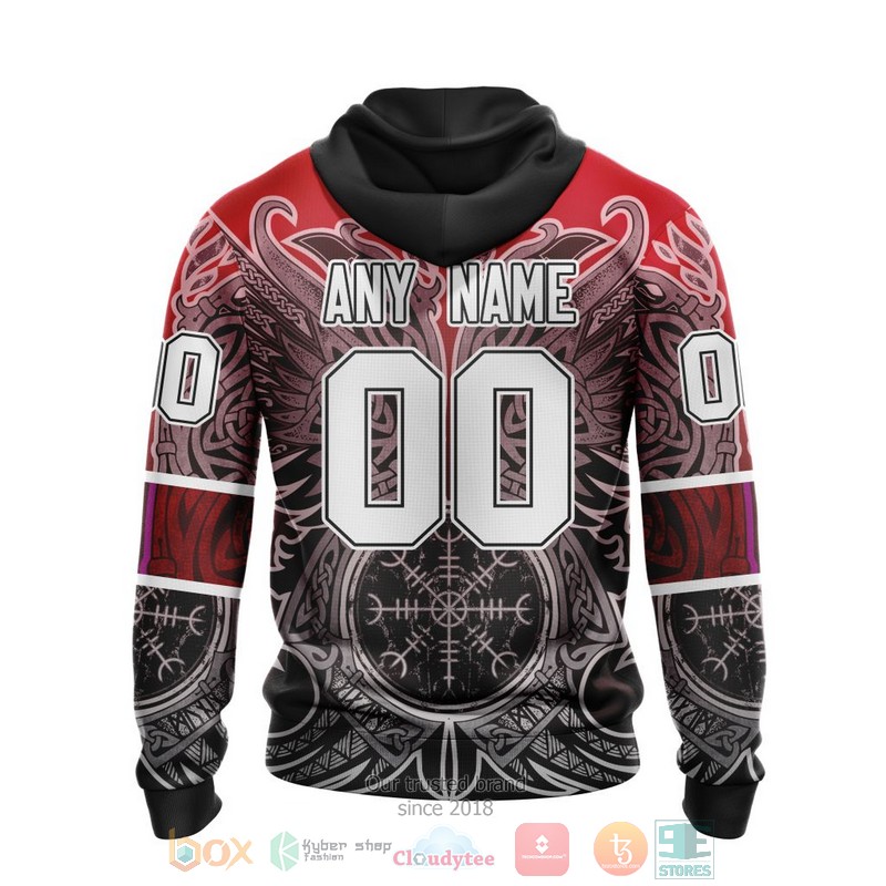 Personalized NHL Ottawa Senators Norse Viking Symbols 3D shirt hoodie 1 2