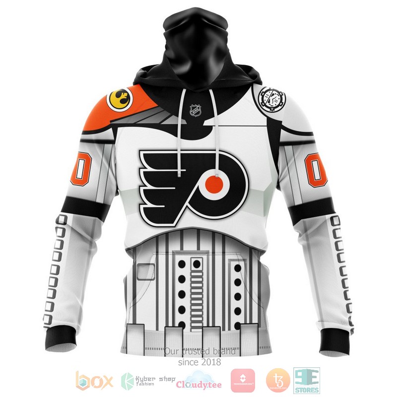 NEW Personalized NHL Philadelphia Flyers Star Wars May The 4th Be With You White 3D shirt, hoodie 4 Personalized NHL Philadelphia Flyers Star Wars May The 4th Be With You White 3D shirt hoodie 1 2 3