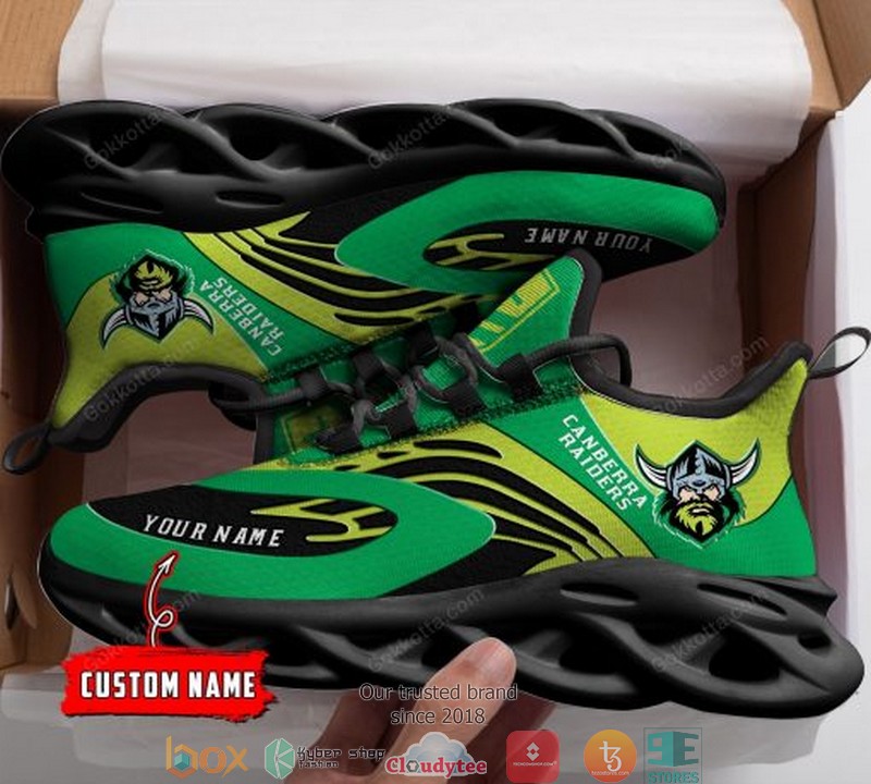 Personalized NRL Canberra Raiders Max Soul Sneakers 2 Personalized NRL Canberra Raiders Max Soul Sneakers 1