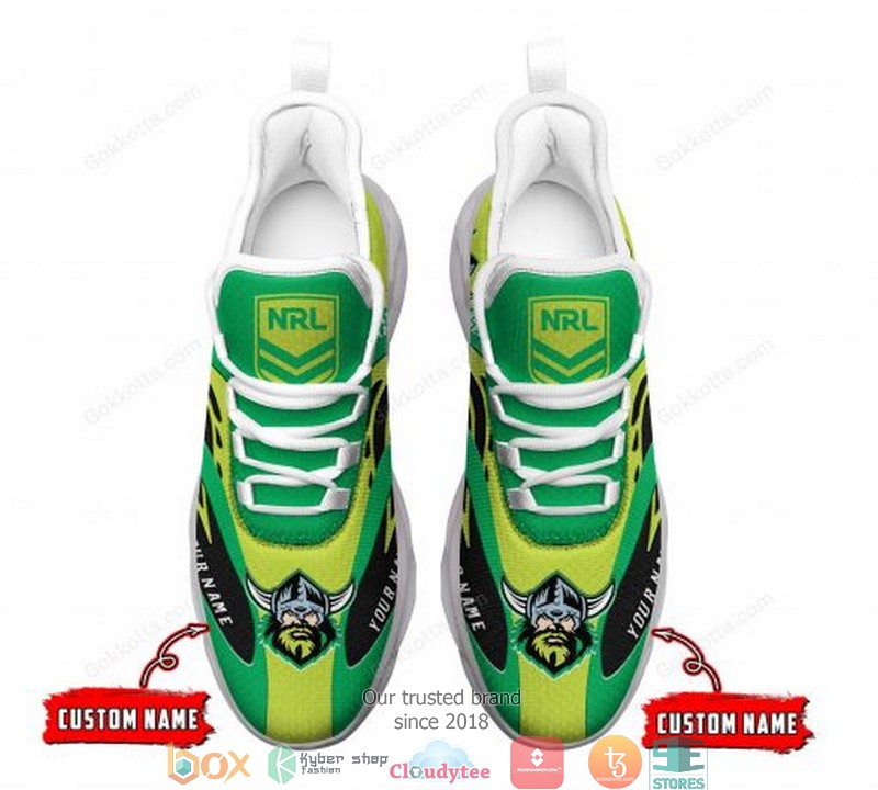 Personalized NRL Canberra Raiders Max Soul Sneakers 4 Personalized NRL Canberra Raiders Max Soul Sneakers 1 2 3
