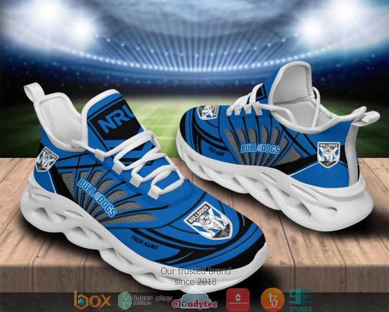 Personalized NRL Canterbury Bulldogs Blue Max Soul Sneakers 3 Personalized NRL Canterbury Bulldogs Blue Max Soul Sneakers 1 2