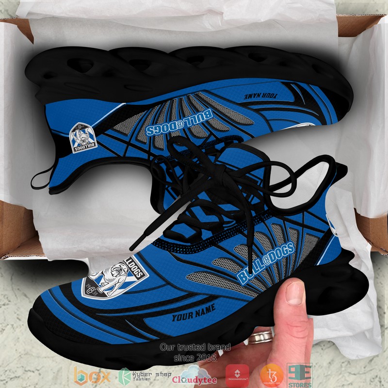Personalized NRL Canterbury Bulldogs Blue Max Soul Sneakers 4 Personalized NRL Canterbury Bulldogs Blue Max Soul Sneakers 1 2 3