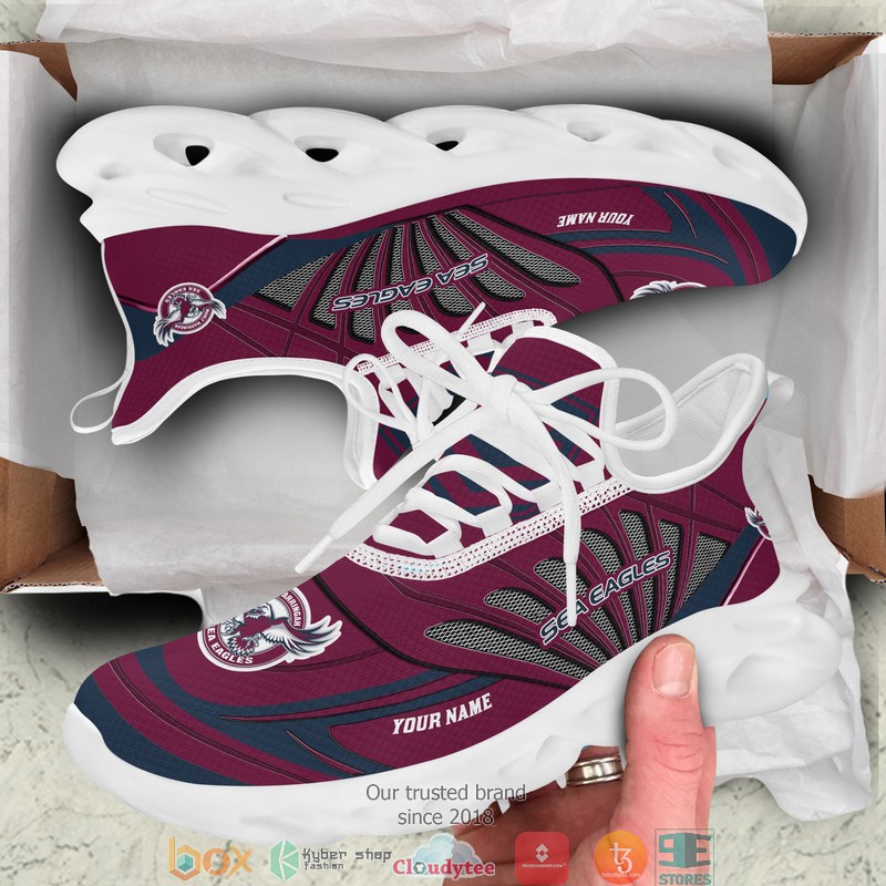 Personalized NRL Manly Sea Eagles Max Soul Sneakers 5 Personalized NRL Manly Sea Eagles Max Soul Sneakers 1 2 3 4