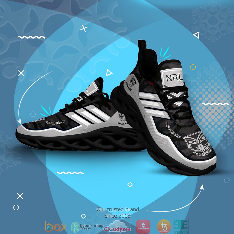 Personalized NRL New Zealand Warriors Max Soul Sneakers 1 2 3 4