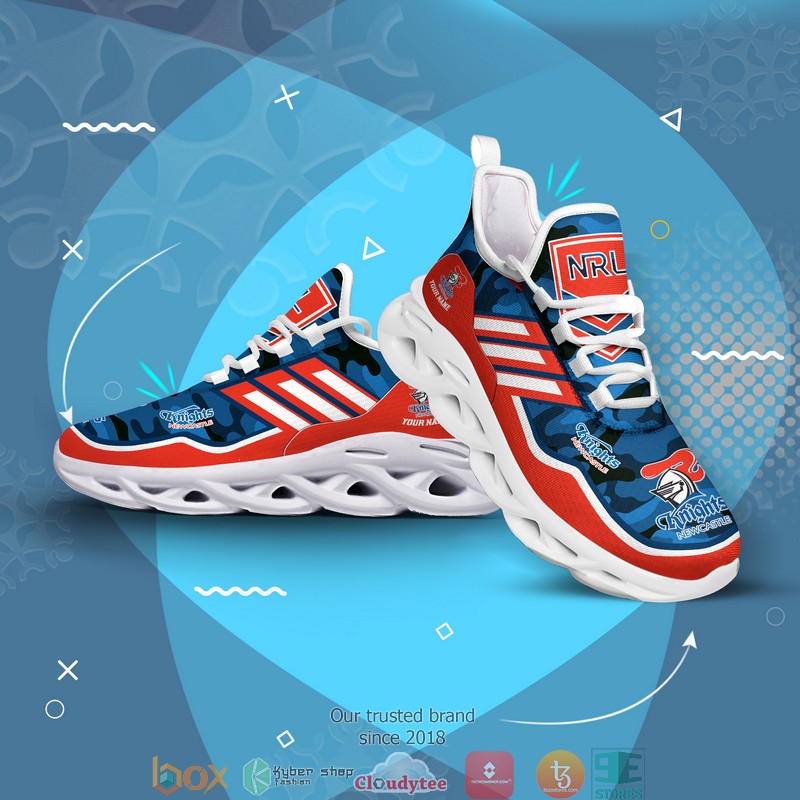 Personalized NRL Newcastle Knights Blue camo Max Soul Sneakers 6 Personalized NRL Newcastle Knights Blue camo Max Soul Sneakers 1 2 3 4 5