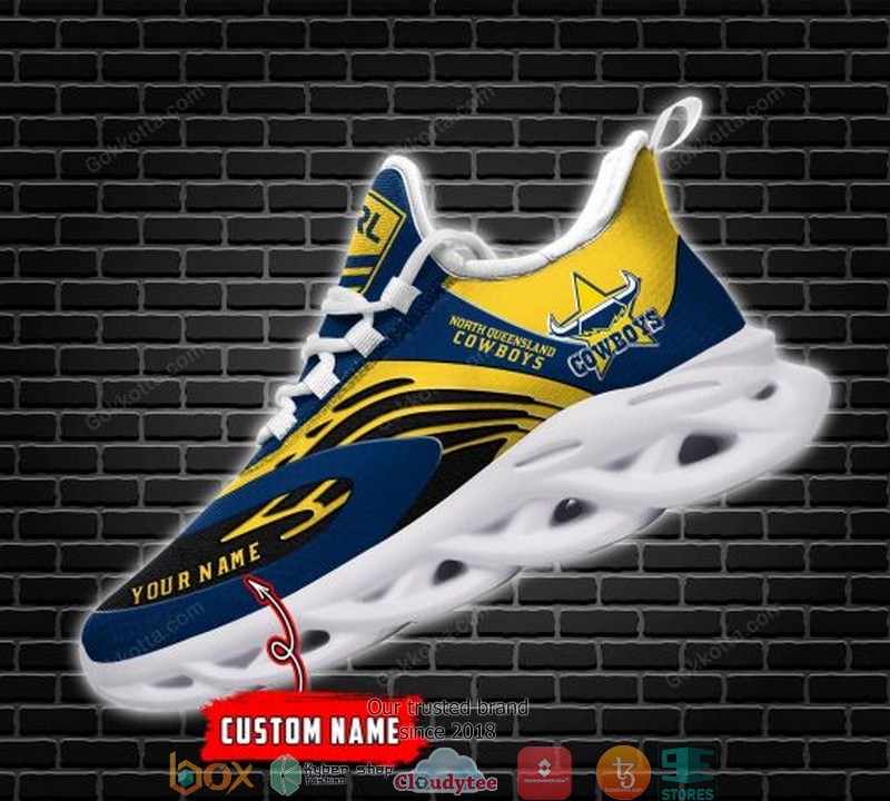 Personalized NRL North Queensland Cowboys Max Soul Sneakers 3 Personalized NRL North Queensland Cowboys Max Soul Sneakers 1 2