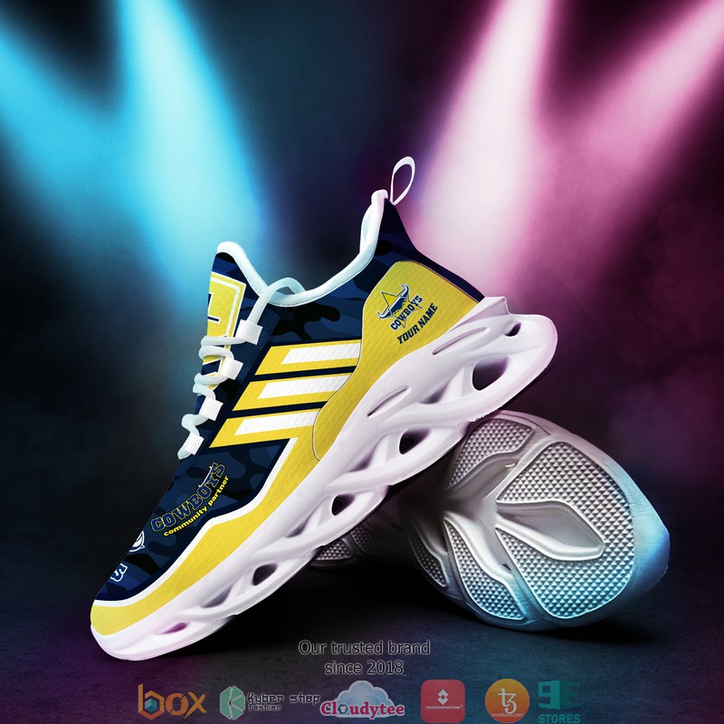 Personalized NRL North Queensland Cowboys Max Soul Sneakers 3 Personalized NRL North Queensland Cowboys Max Soul Sneakers 1 2